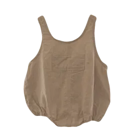 [anggo] brownie overall romper (beige) - SS24