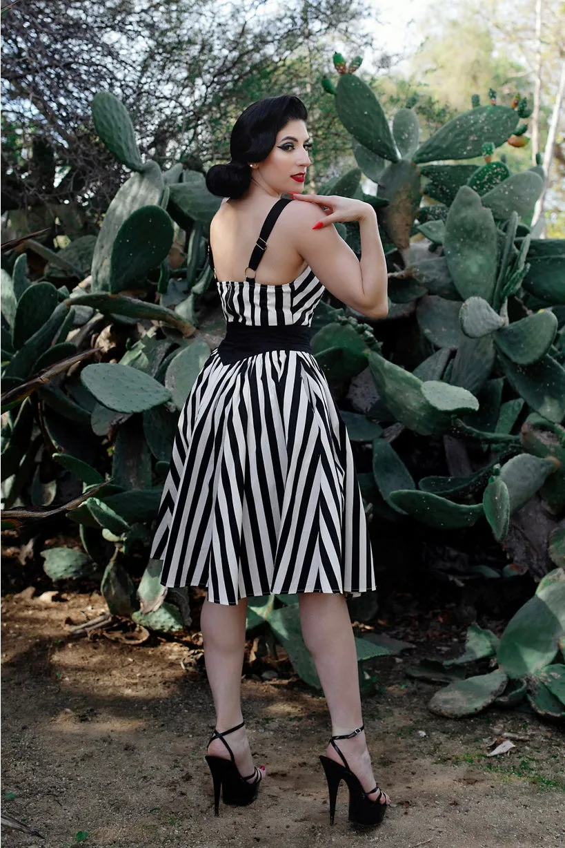 Beach Striped Playsuit & Skirt Set by Weasel Wear