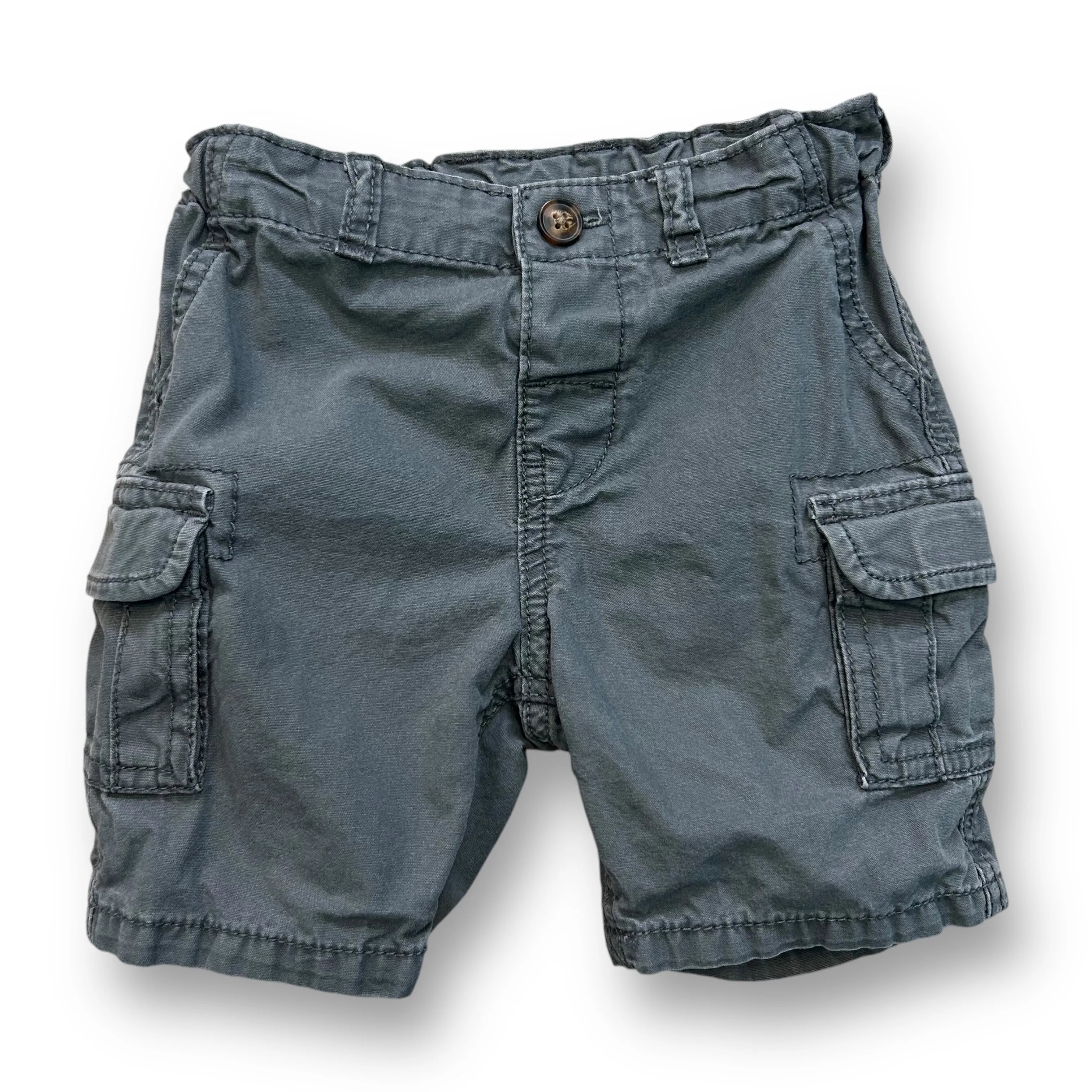 Boys Carter's Size 18 Months Gray Adjustable Waist Cargo Shorts
