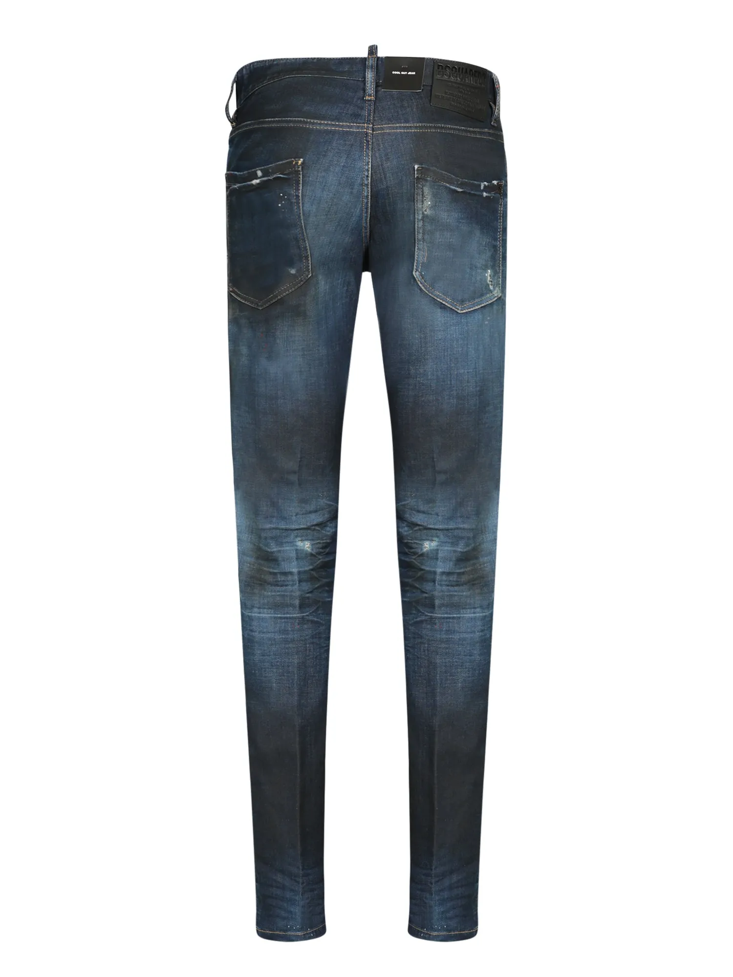 CoolGuy Faded Black Blue Jeans