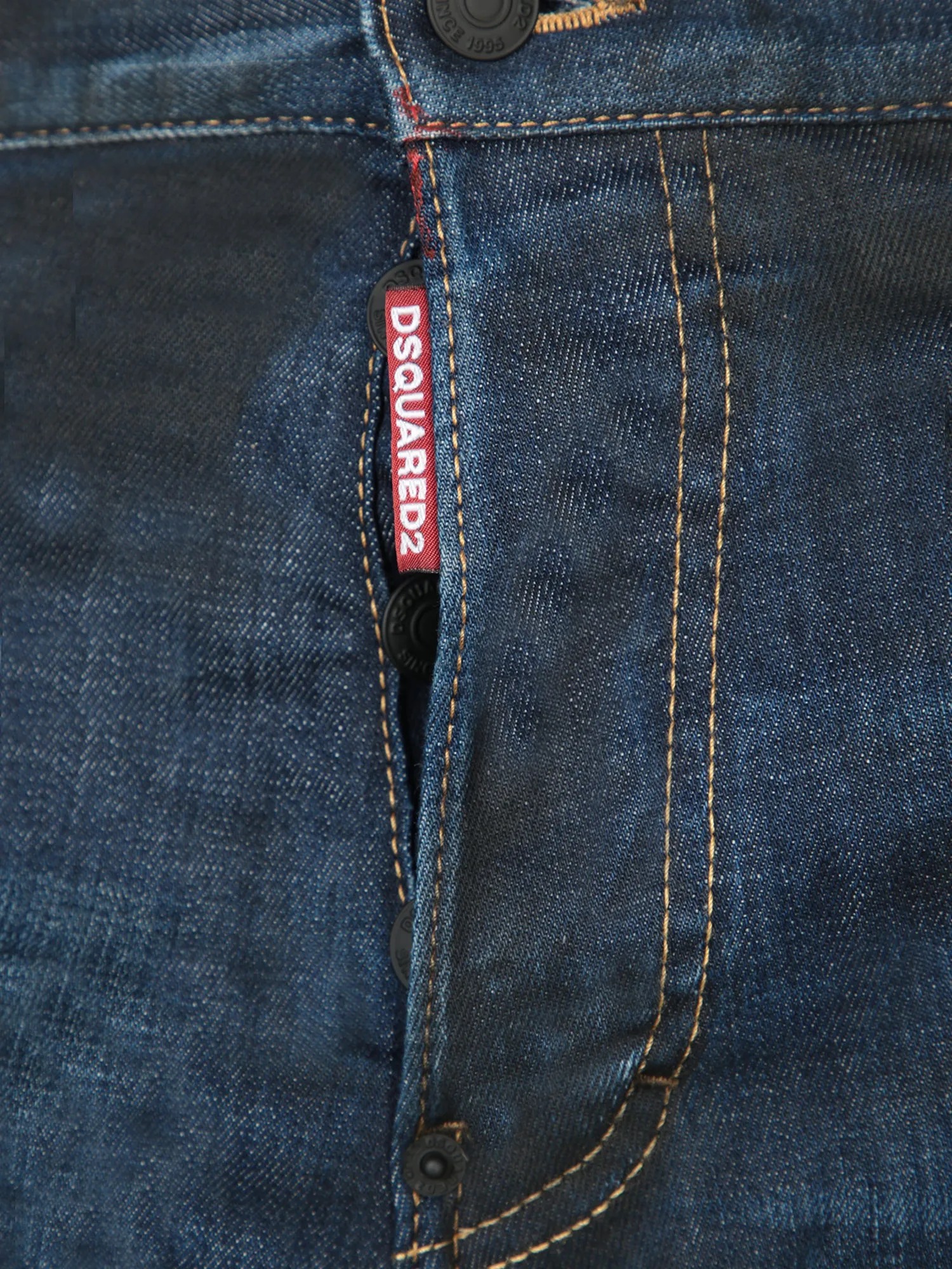 CoolGuy Faded Black Blue Jeans