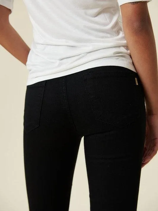 Extreme Flare Black Bell Bottom Jeans