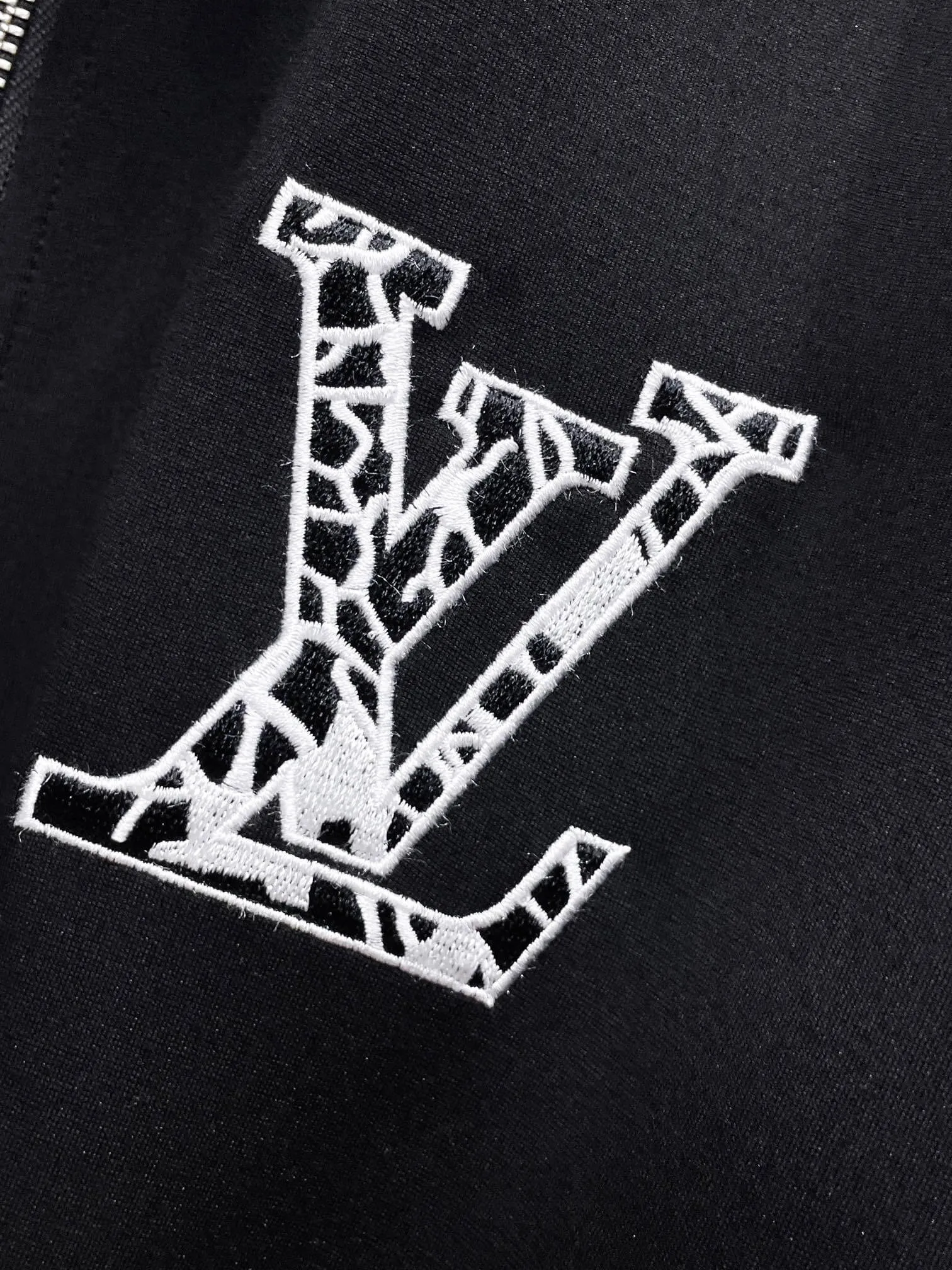 Louis Vuitton Fair Isle Stripe Black Tracksuit