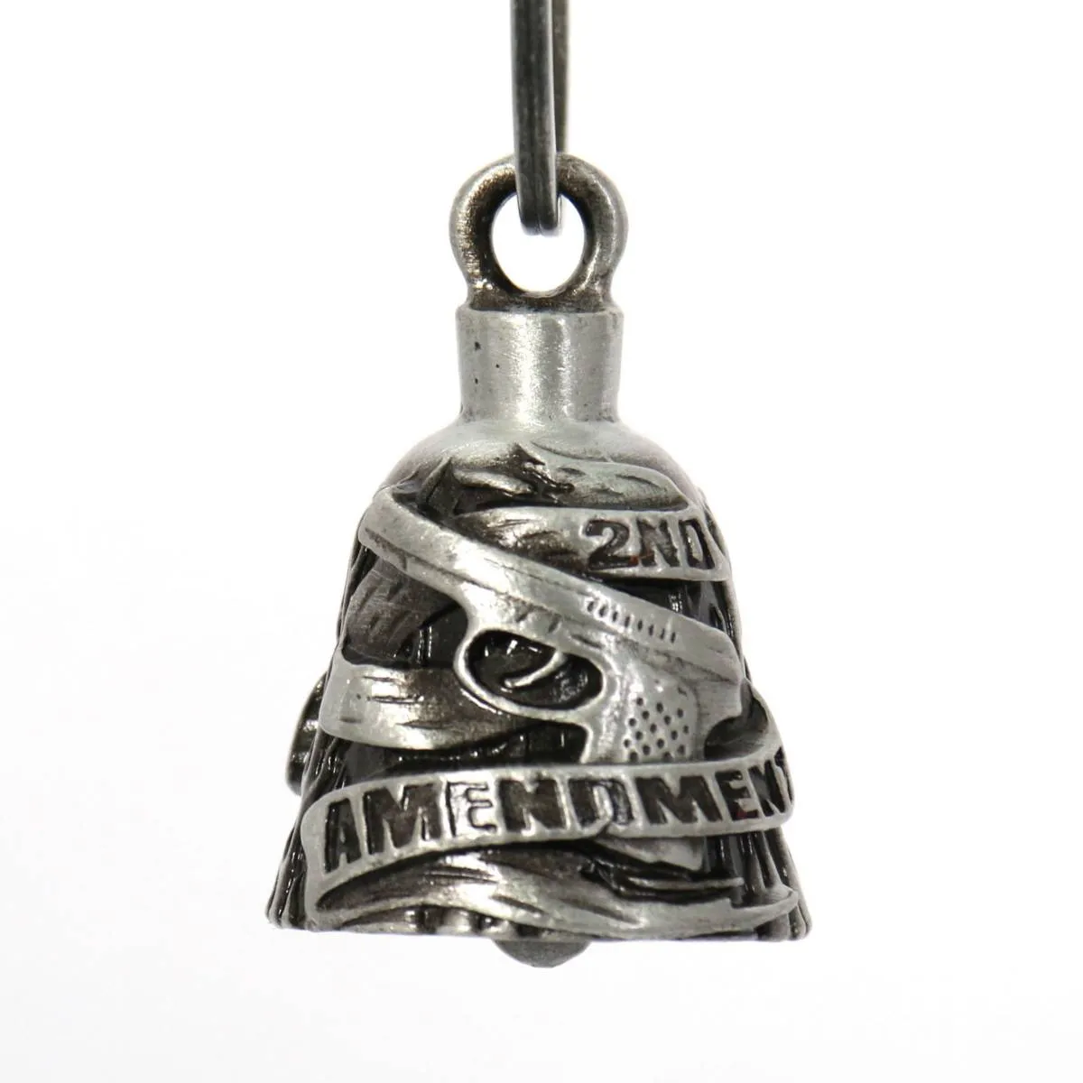 Milwaukee Leather MLB9001 '2nd Amendment' Motorcycle Good Luck Bell |
