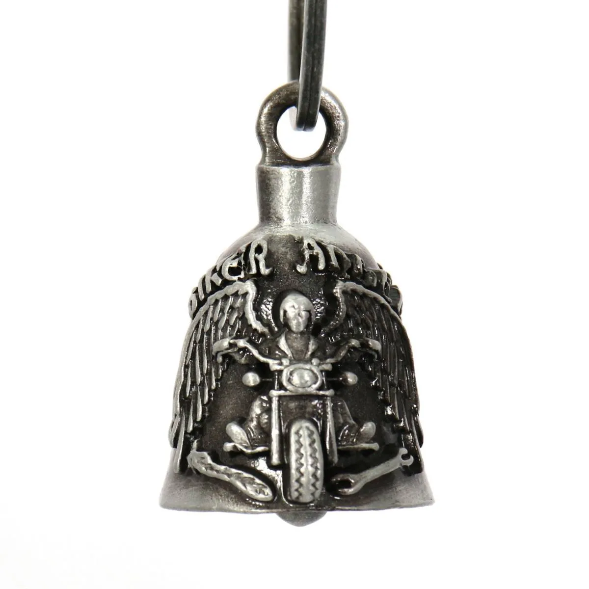 Milwaukee Leather MLB9024 'Biker Angel' Motorcycle Good Luck Bell |