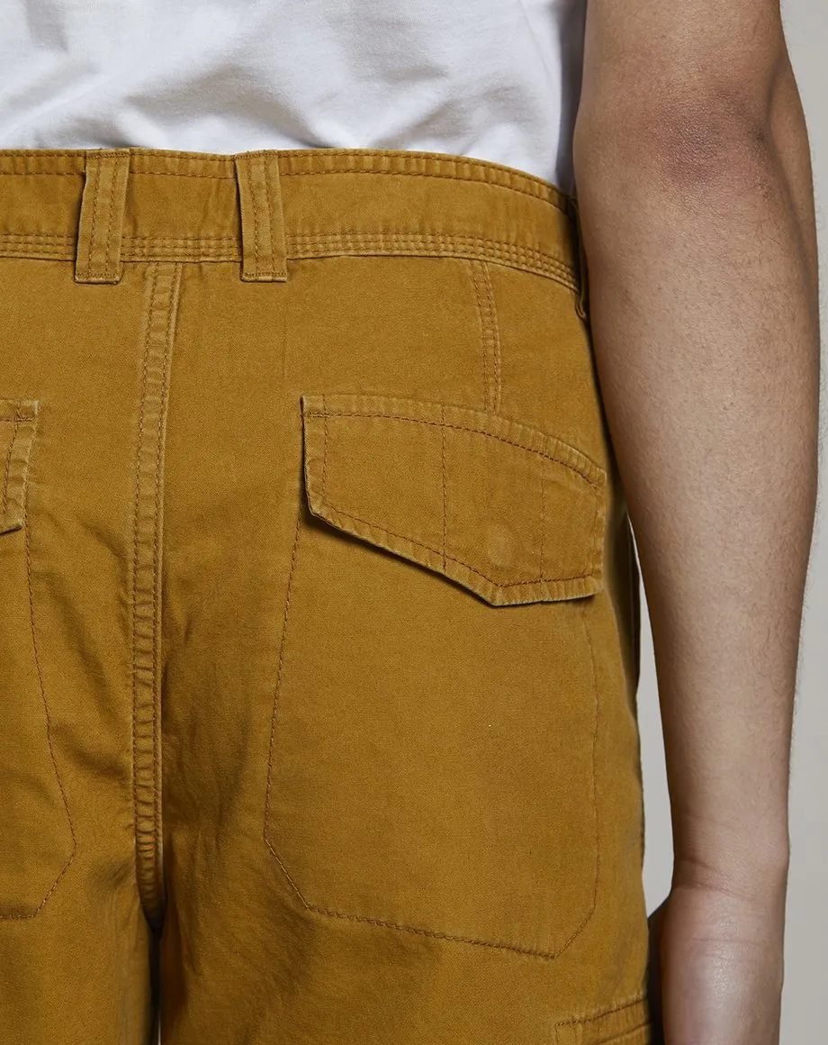 ODISHA CARGO MENS SHORTS | TOBACCO