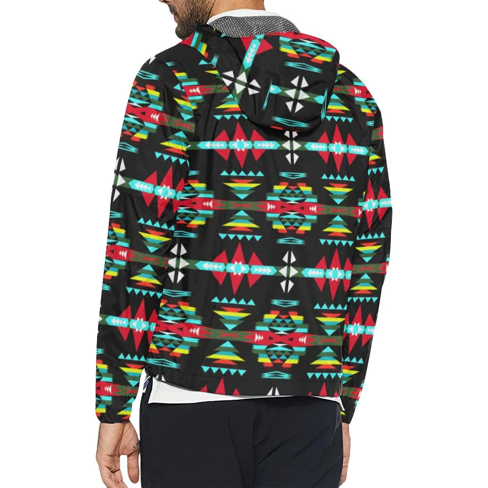River Trail Sunset Unisex Windbreaker