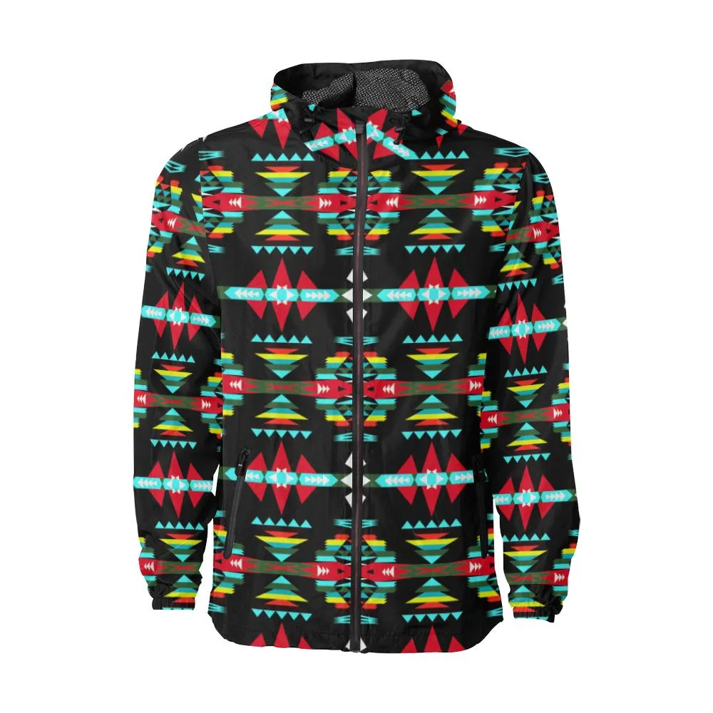 River Trail Sunset Unisex Windbreaker