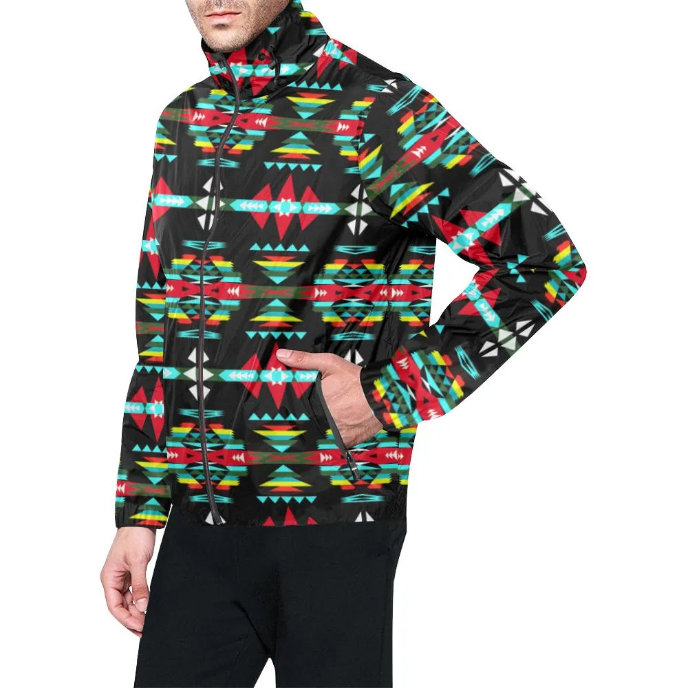 River Trail Sunset Unisex Windbreaker