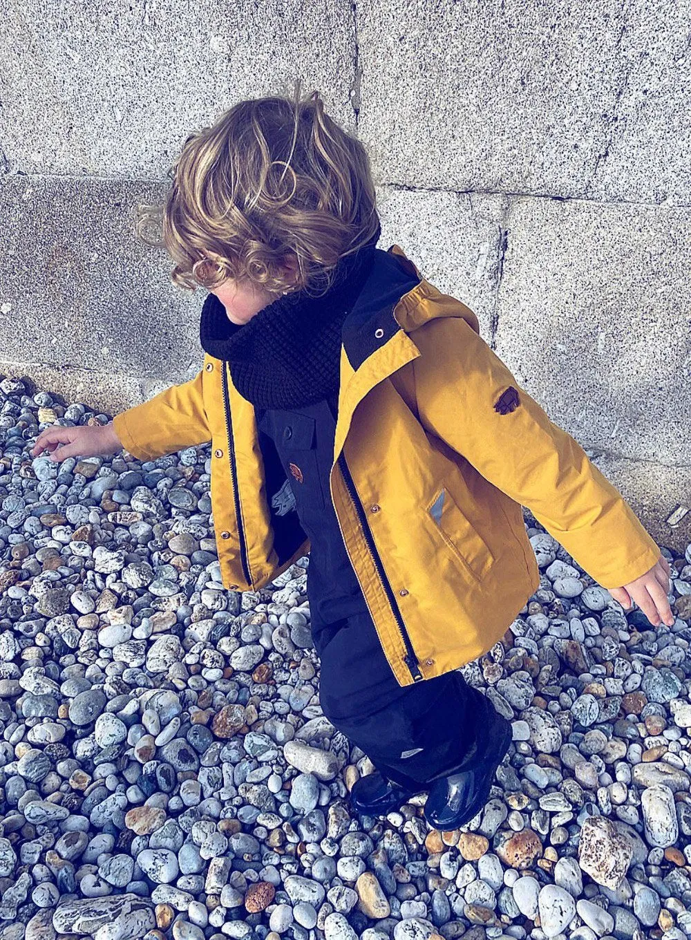 Toastie Waterproof Raincoat in Yellow