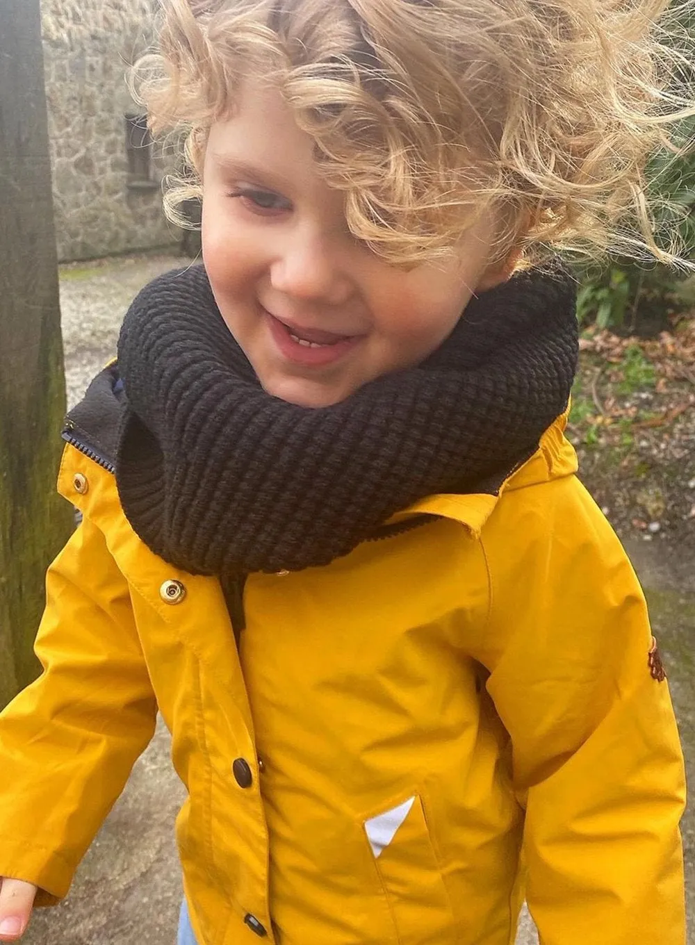 Toastie Waterproof Raincoat in Yellow